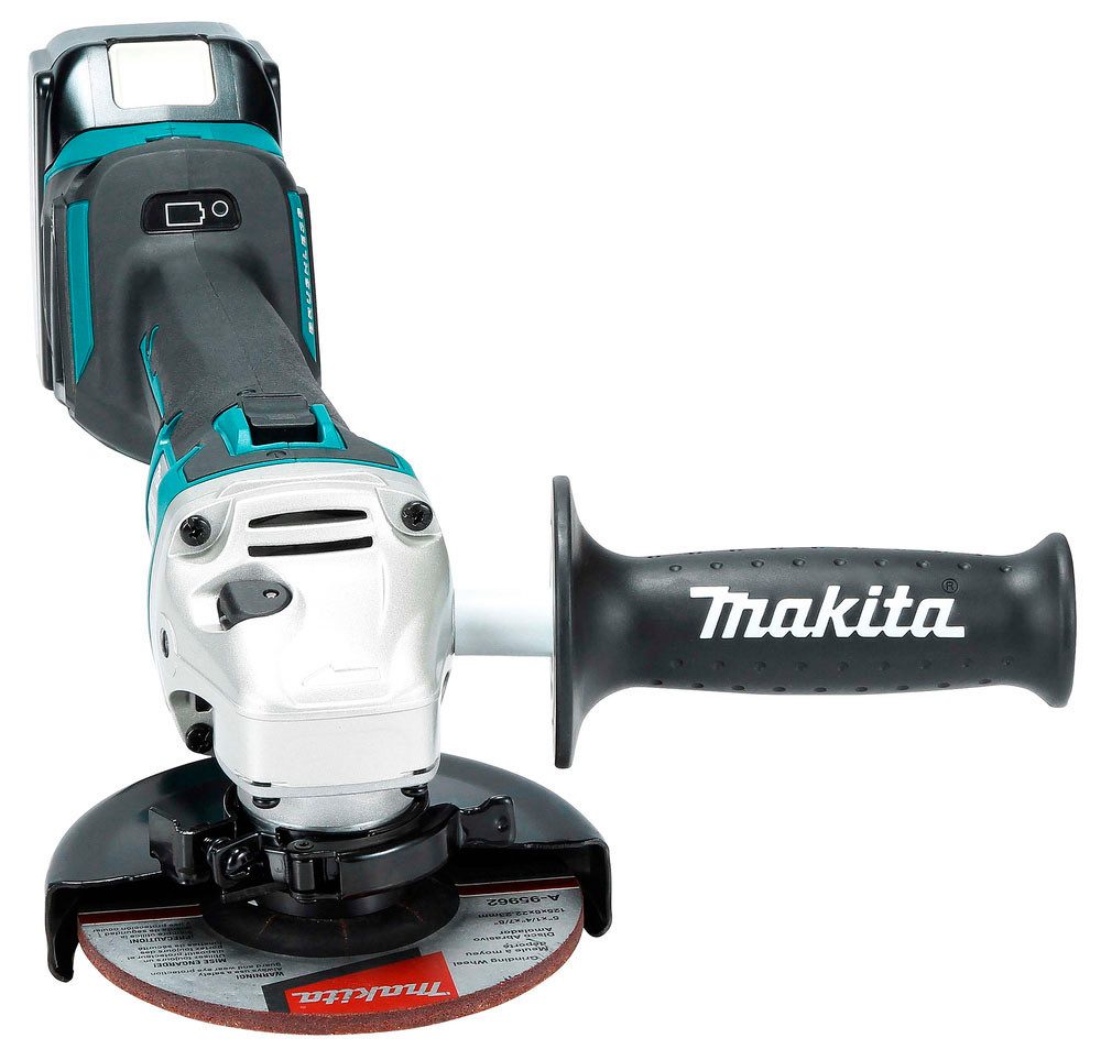 Makita Akku-Winkelschleifer DGA513Z, ohne Akku und Ladegerät – Bild 4 von 5