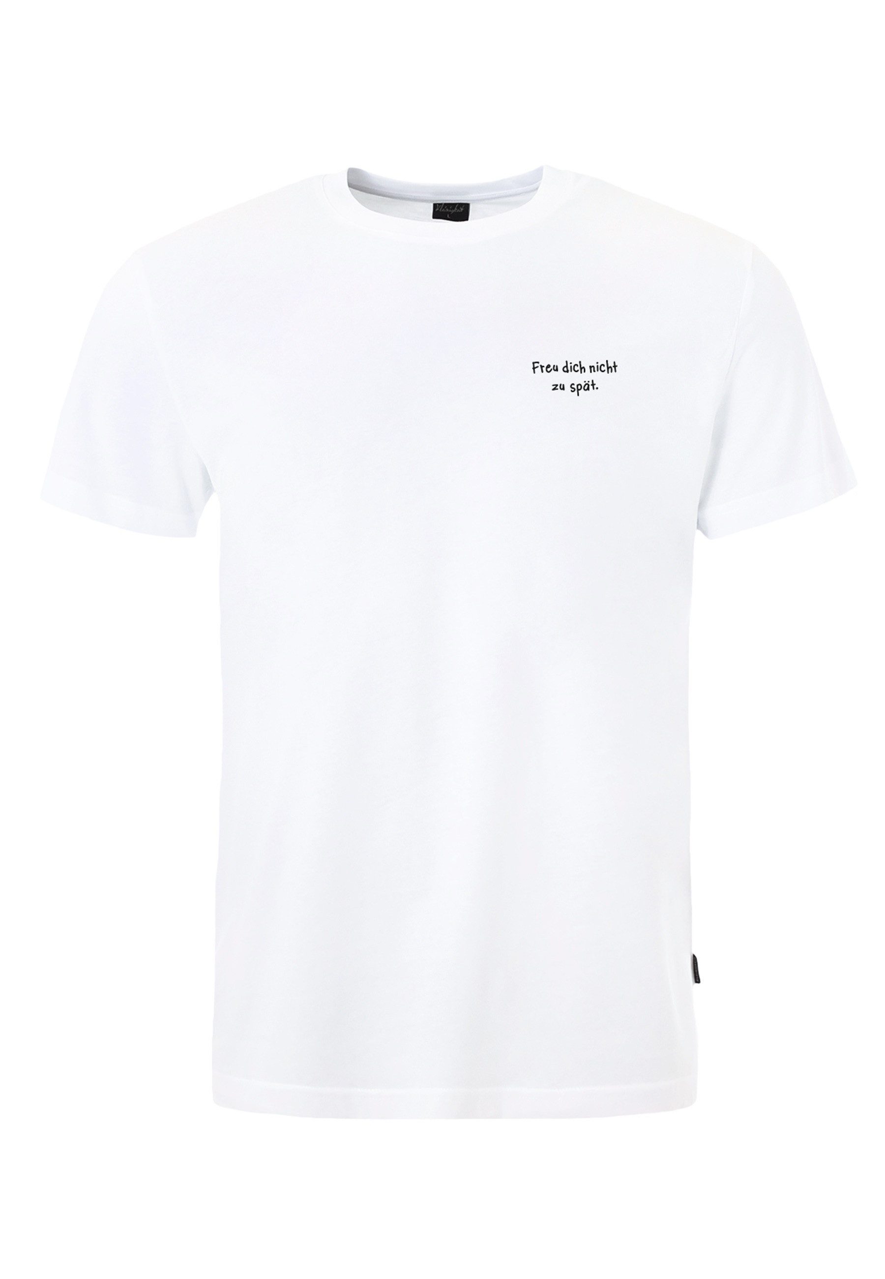 Kleinigkeit T-Shirt Kleinigkeit Bois Straightcut Shört Freu Dich (1-tlg)