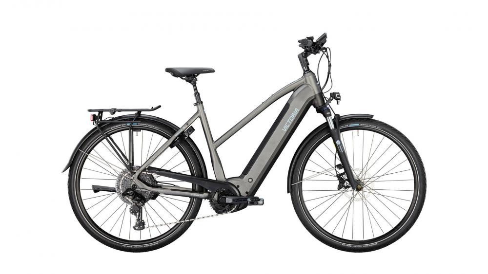 Victoria E-Bike VICTORIA Elektro-Trekkingrad "TRESALO 16" (1), Trapez, 28", bat black