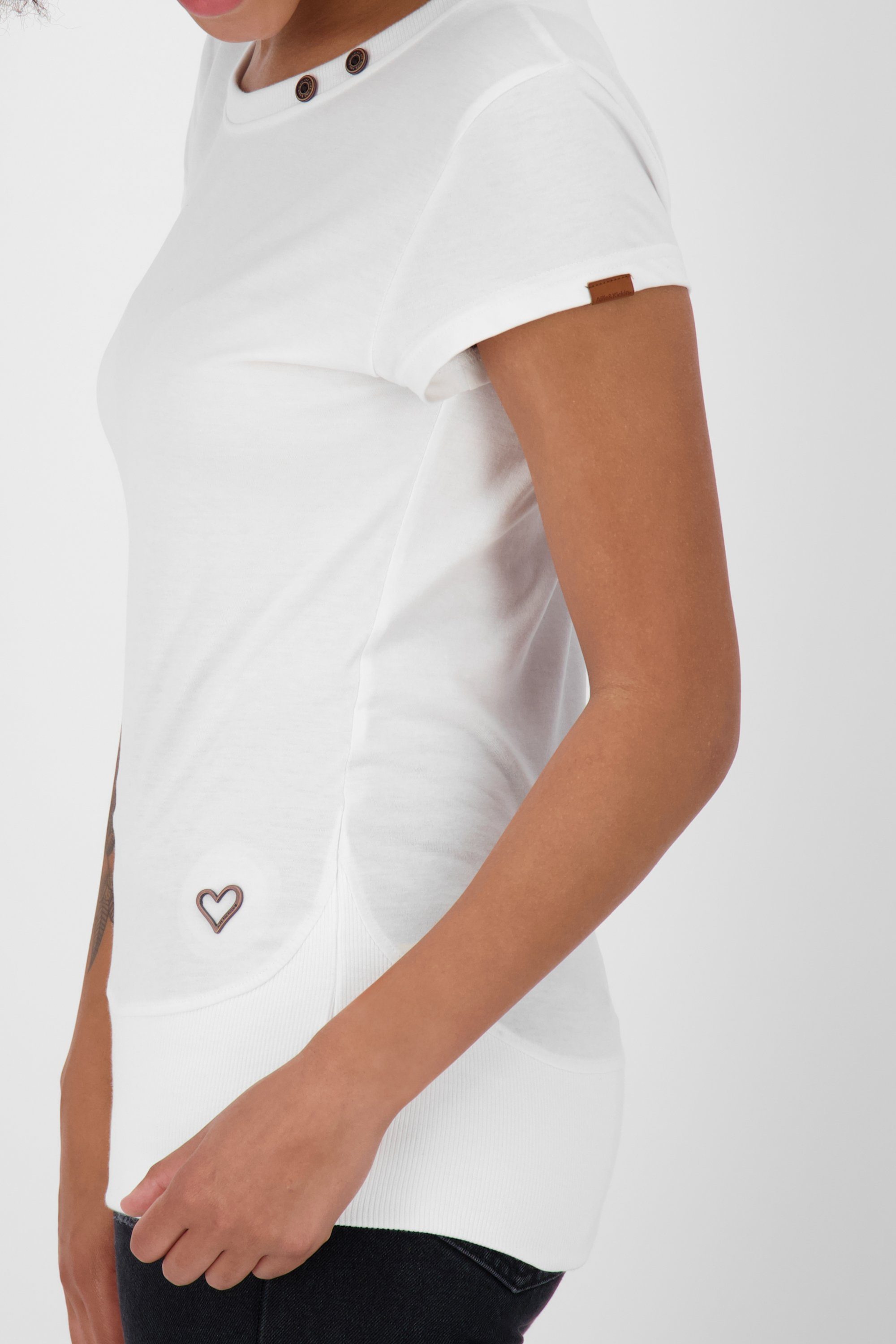Damen Alife white Shirt & CocoAK Kickin A T-Shirt T-Shirt