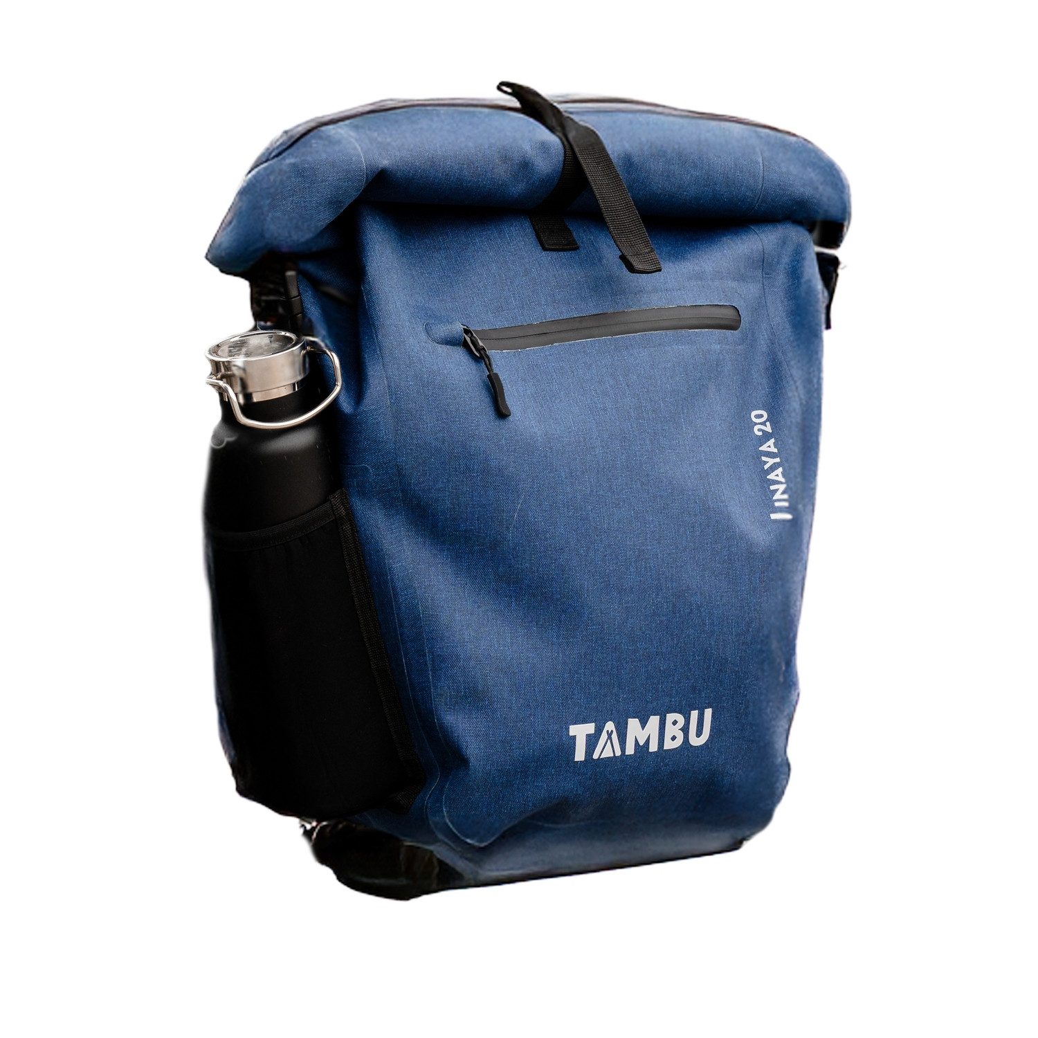 Tambu Kuppelzelt INAYA 20, Wasserabweisende Fahrradtasche 20 Liter