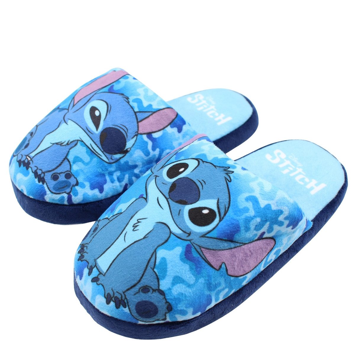 Disney Disney Stitch Kinder Jungen Hausschuhe Slipper Pantoffeln Pantoffel Gr. 28 bis 34
