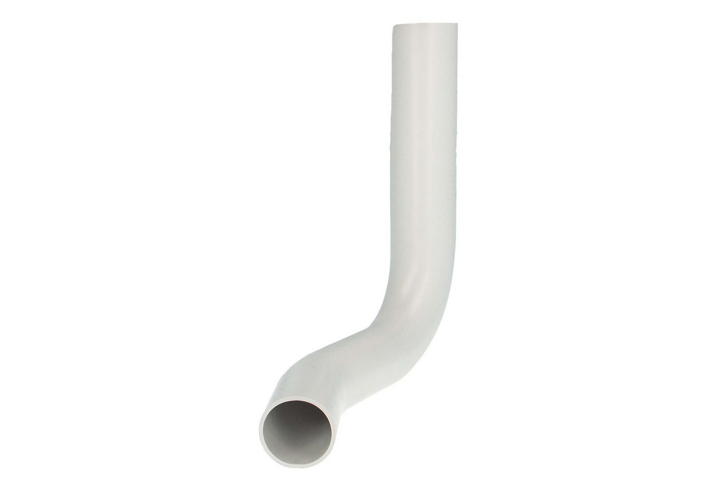 SANIT Spülrohr Spülbogen - versetzt - für WC-Spülkasten - PVC weiß, 80 mm links