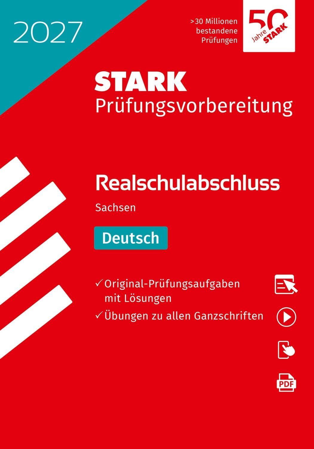 STARK Deutsch - Realschulabschluss 2027 Sachsen - Prüfungsvorbereitung / diverse