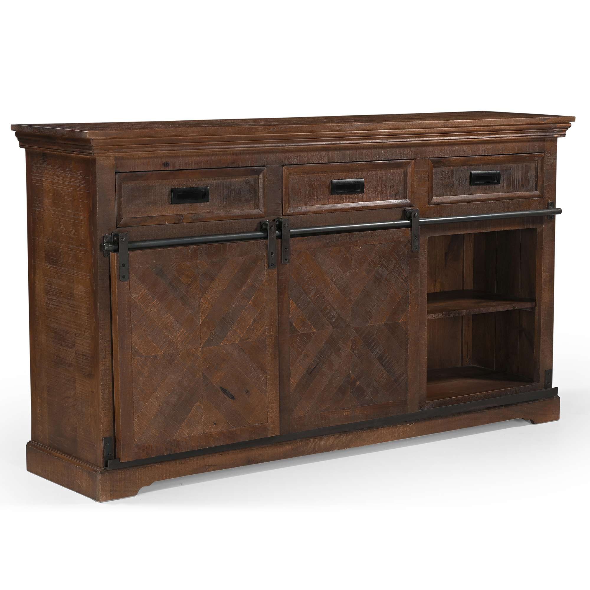 OTTO home Sideboard Don Barn, mit 2 Schiebetüren, handgefertigt, Unika-Möbel, Breite 160 cm