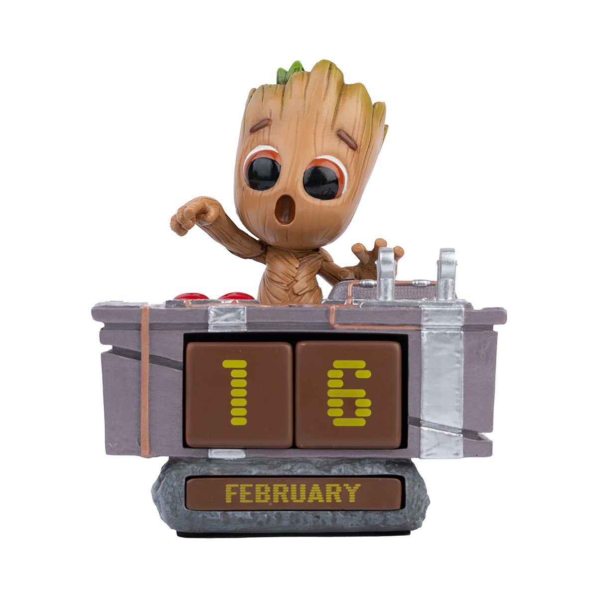 Grupo Erik Dekoobjekt Marvel Guardians of the Galaxy Ewiger 3D Kalender  Groot