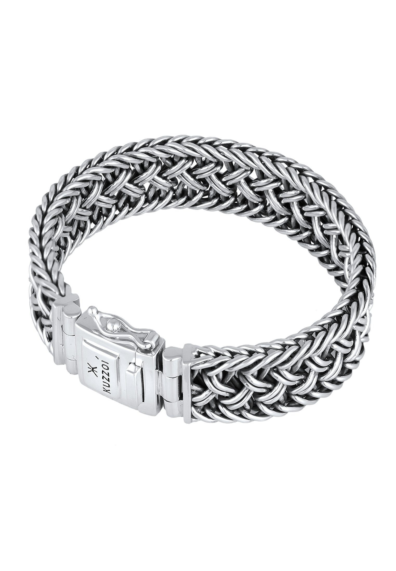 Kuzzoi Armband Herren Maskulin 925 Sterling Silber Oberfläche oxidiert günstig online kaufen