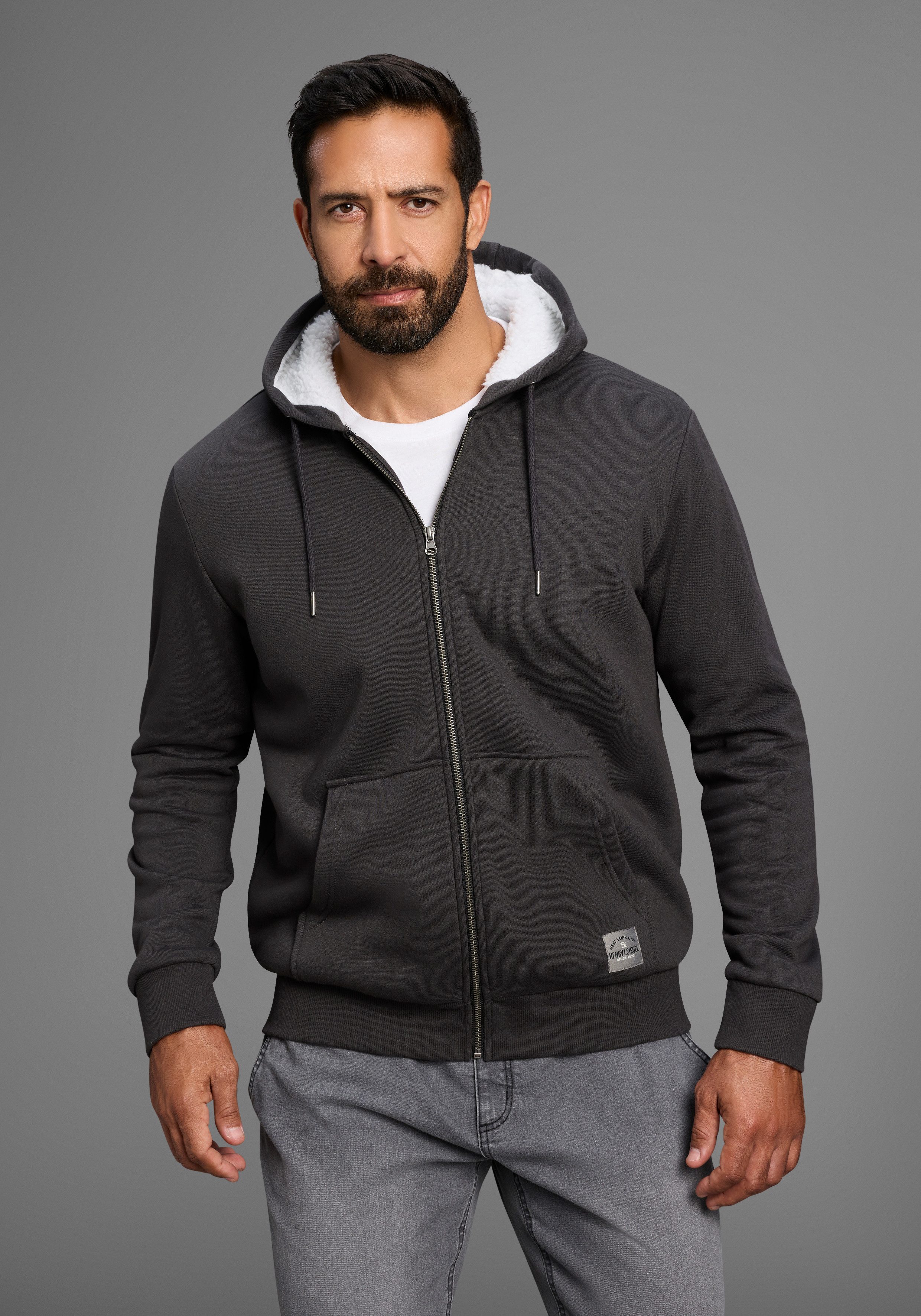 H.I.S Sweatjacke mit Teddyfutter - NEUE günstig online kaufen