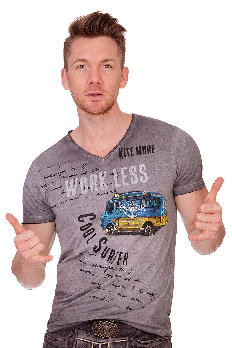 Hangowear Trachtenshirt Shirt Herren - COASTRIDER günstig online kaufen