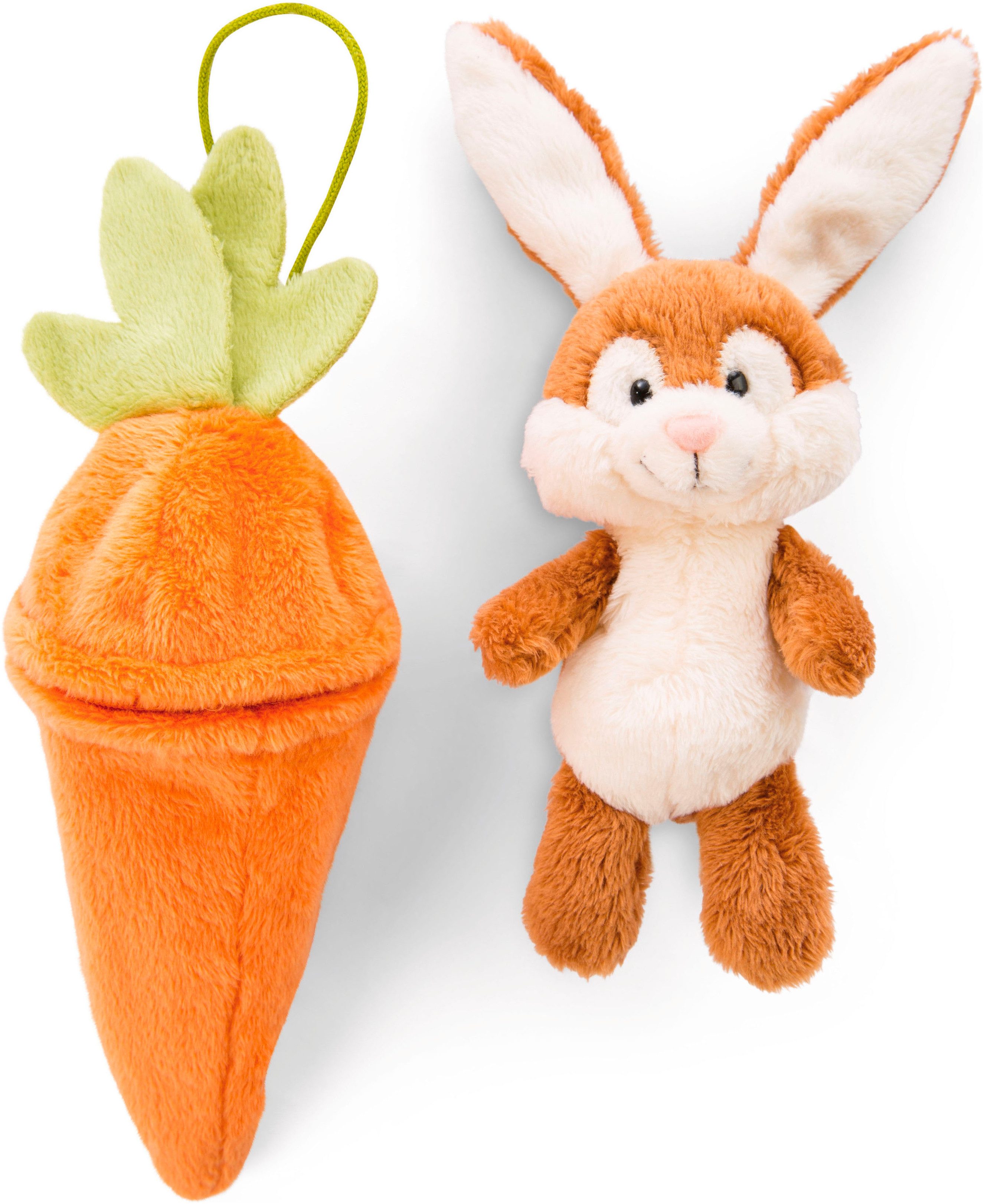 Nici Kuscheltier Hase in Karotte 15 cm