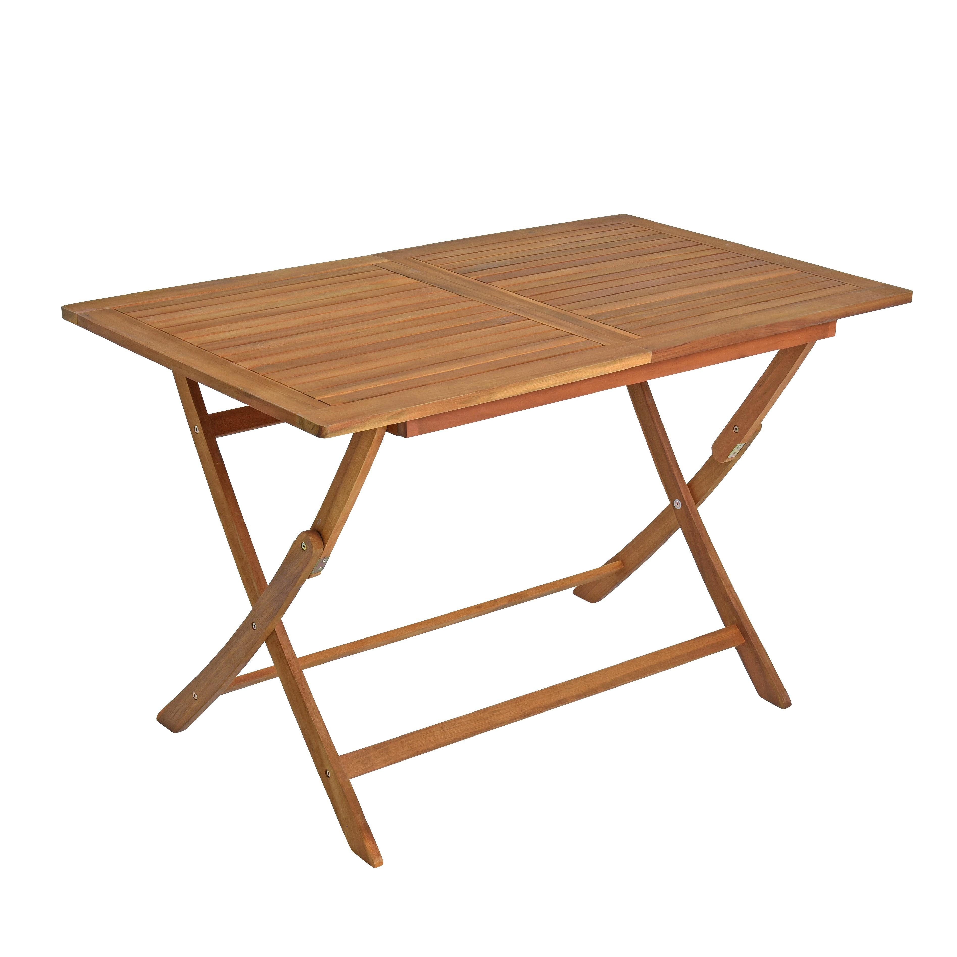 ESTEXO Gartentisch Holztisch Tisch Balkontisch Akazie Holz Esstisch Gartenm günstig online kaufen