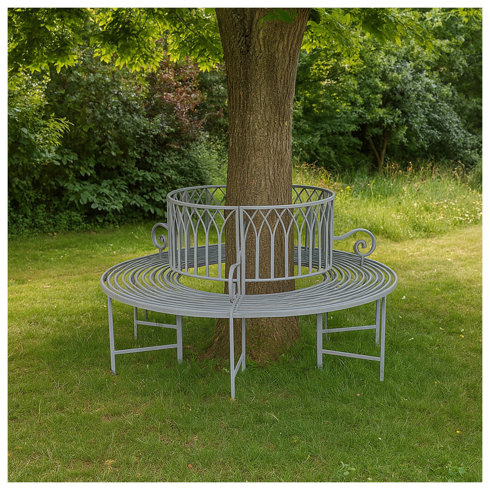 HTI-Living Baumbank Rundbank Valentine Garden (Stück, 1-St., 1 Bank), Garte günstig online kaufen