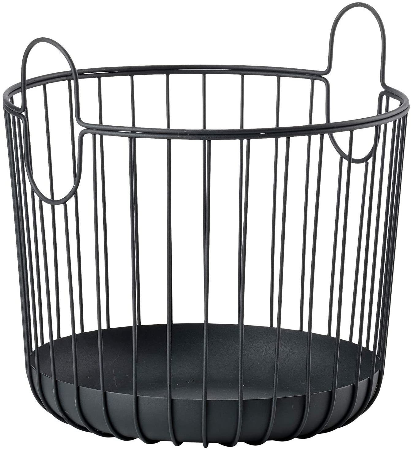Zone Denmark Allzweckkorb Inu in Schwarz, rund, Ø30 x 30,5 cm, aus Metall