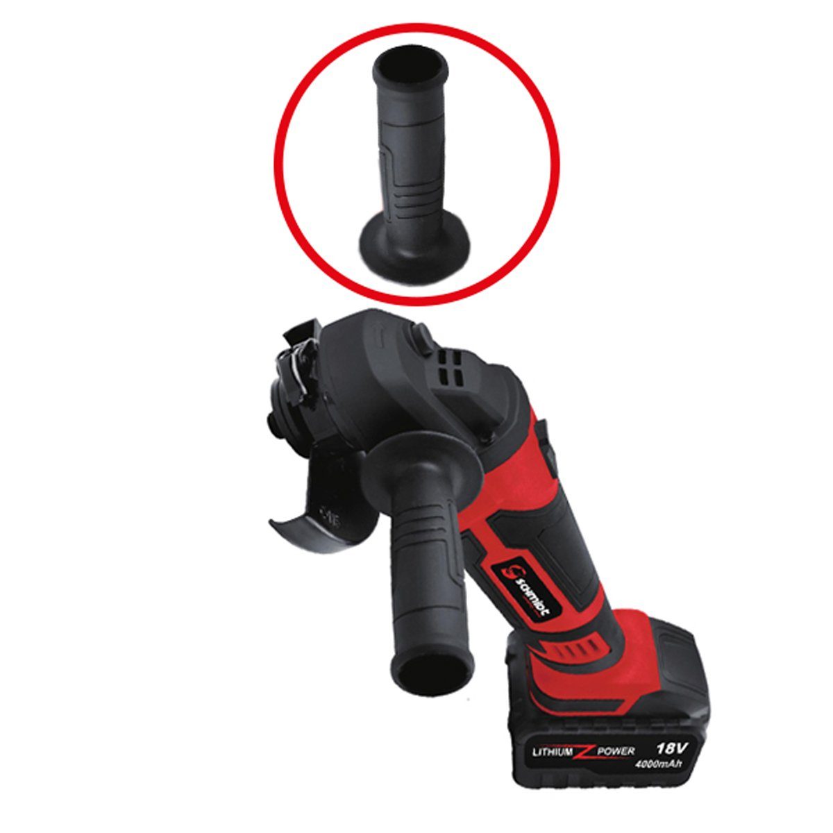 SCHMIDT security tools Akku-Winkelschleifer Akku-Winkelschleifer AG-115 günstig online kaufen