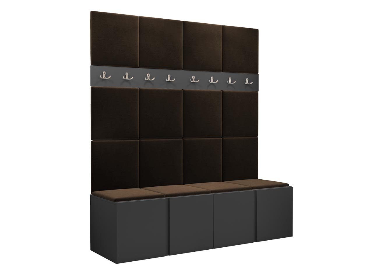MIRJAN24 Garderoben-Set Orion V, (Komplett-Set, 2x günstig online kaufen