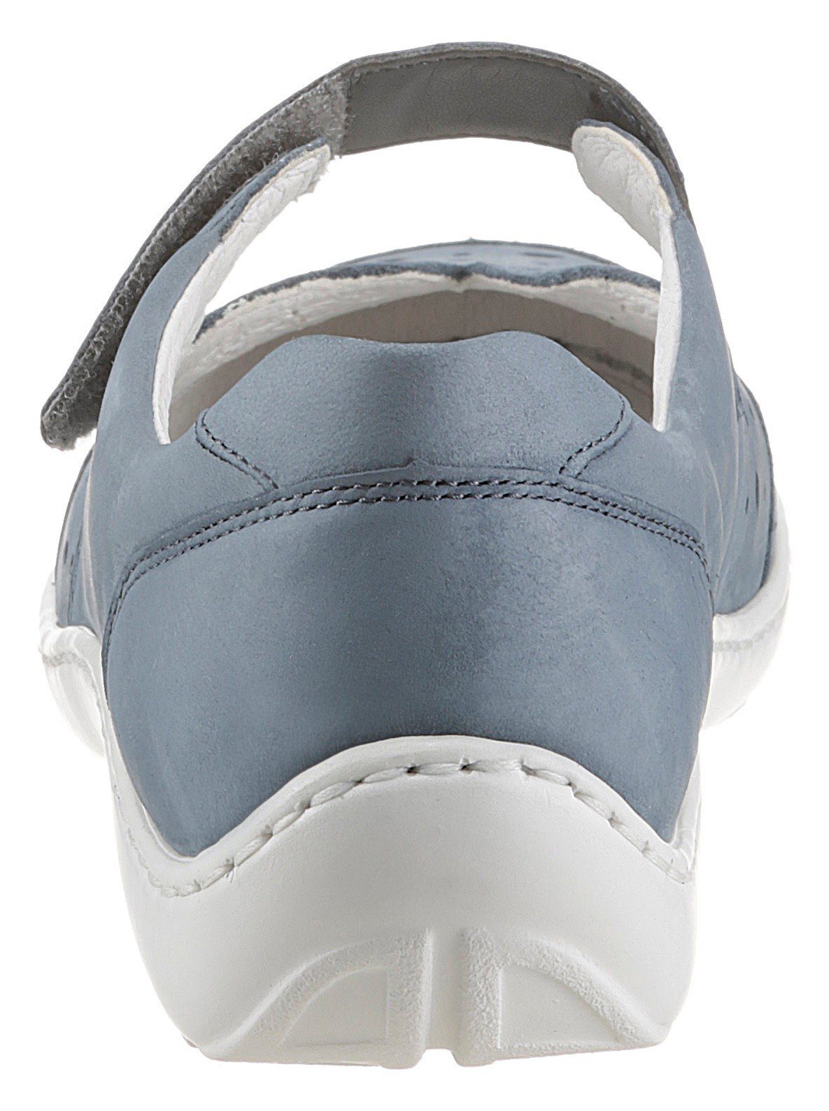 Waldläufer HENNI Ballerina Klettschuh, Komfortschuh mit Perforation, H-Weite