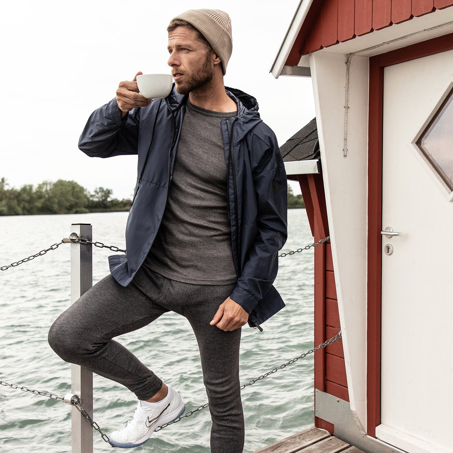 MT Thermohose Herren Ski- & Thermowäsche Set - Lange Unterwäsche