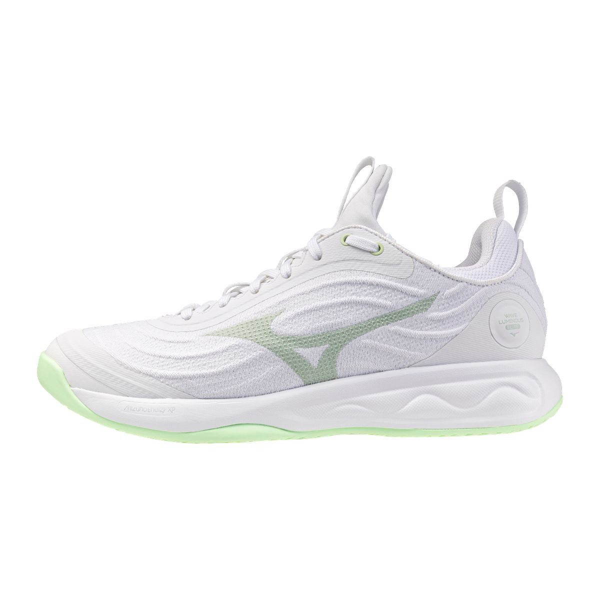 Mizuno WAVE LUMINOUS ELITE(W) White/Aqua Gray/Ambrosia Handballschuh