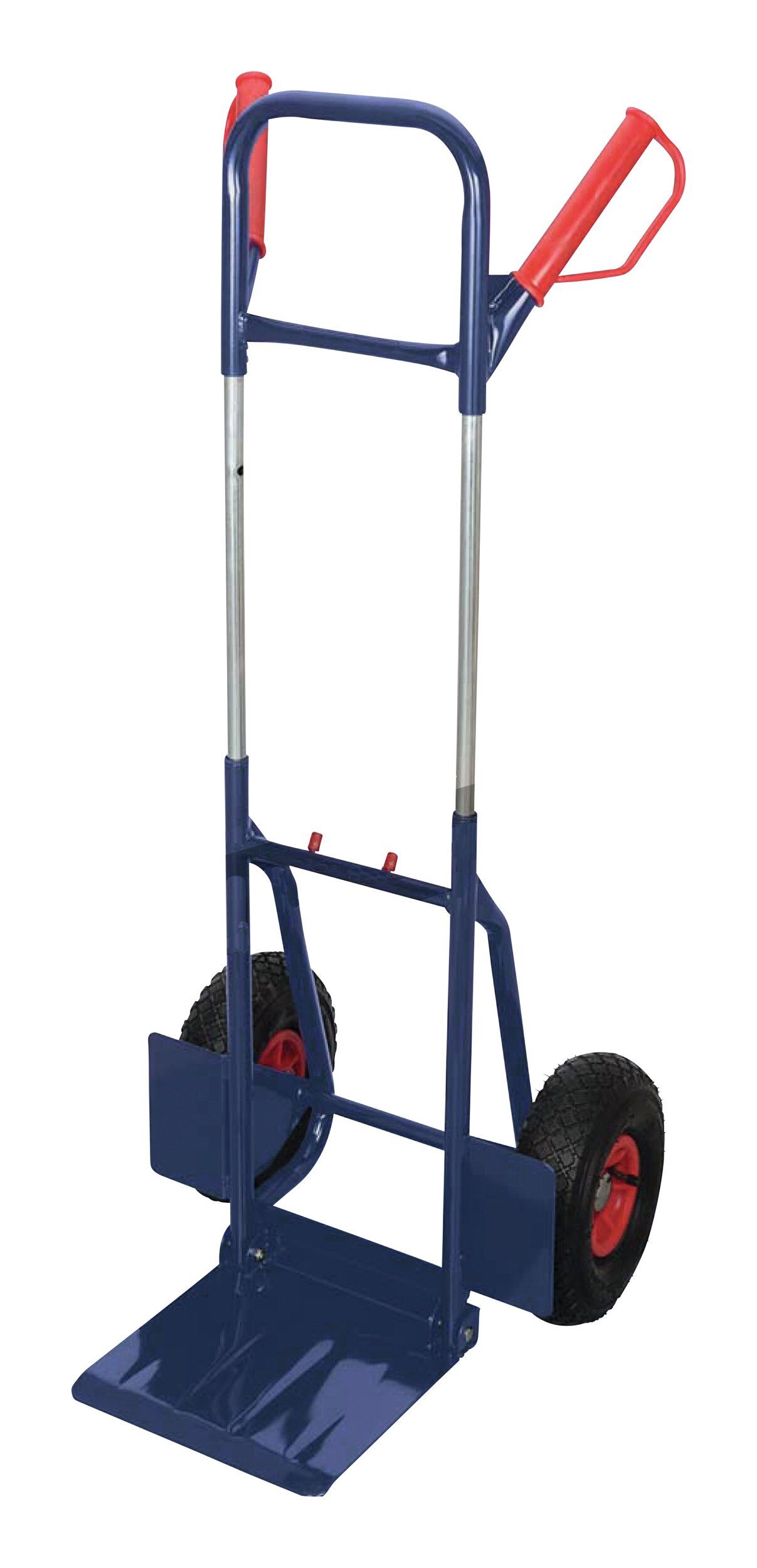 Transportkarren, Stahlrohr-Klappkarre 200 kg, Luftbereifung