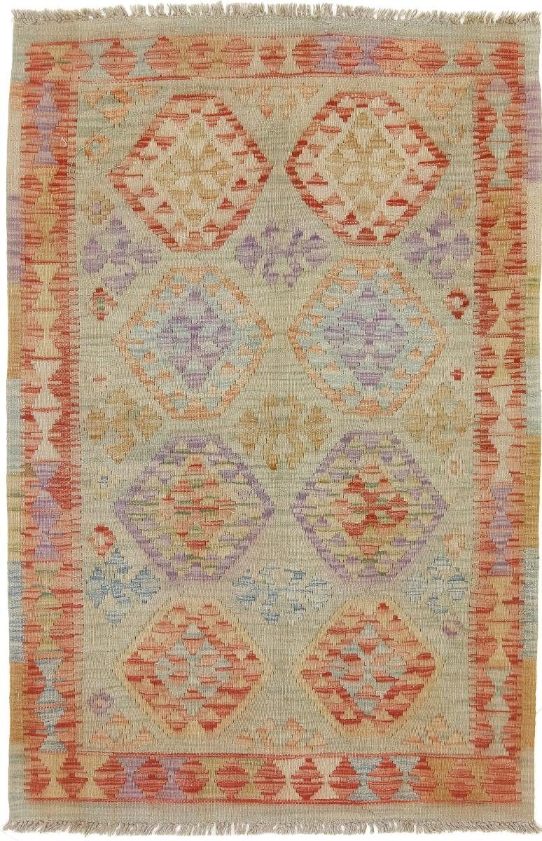 Orientteppich Kelim Afghan Heritage 100x149 Handgewebter Moderner Orientteppich, Nain Trading, rechteckig, Höhe: 3 mm
