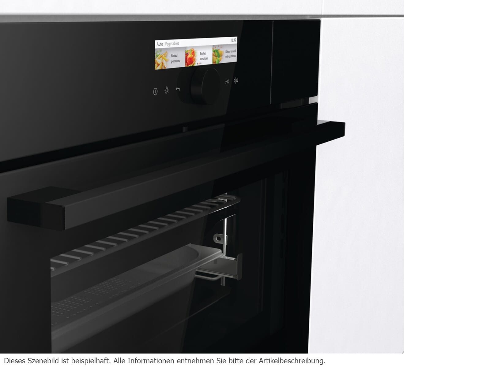 GORENJE Dampfbackofen, Reinigung mit Wasser / Dampf