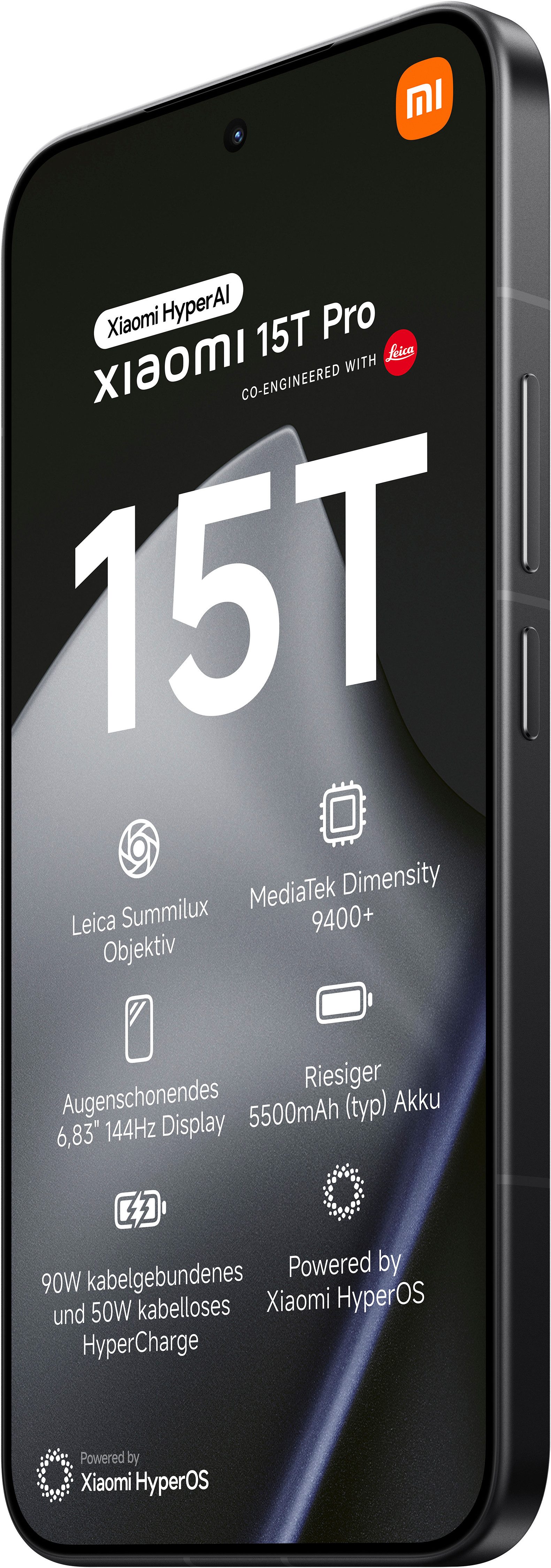 Xiaomi 15T Pro 12+512 Smartphone (17,34 cm/6,83 Zoll, 512 GB Speicherplatz, 50 MP Kamera)