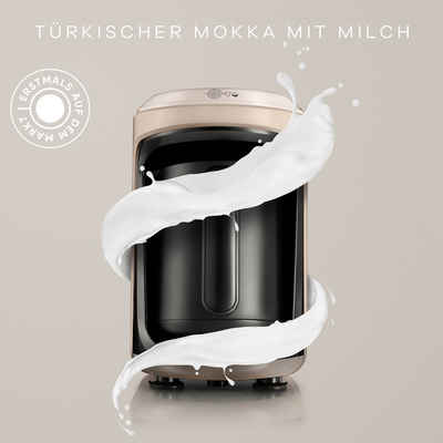 Karaca Mokkamaschine Karaca Hatir Hüps Mokkamaschine für türkischen Mokka mit Milch Kaffeemaschinen
