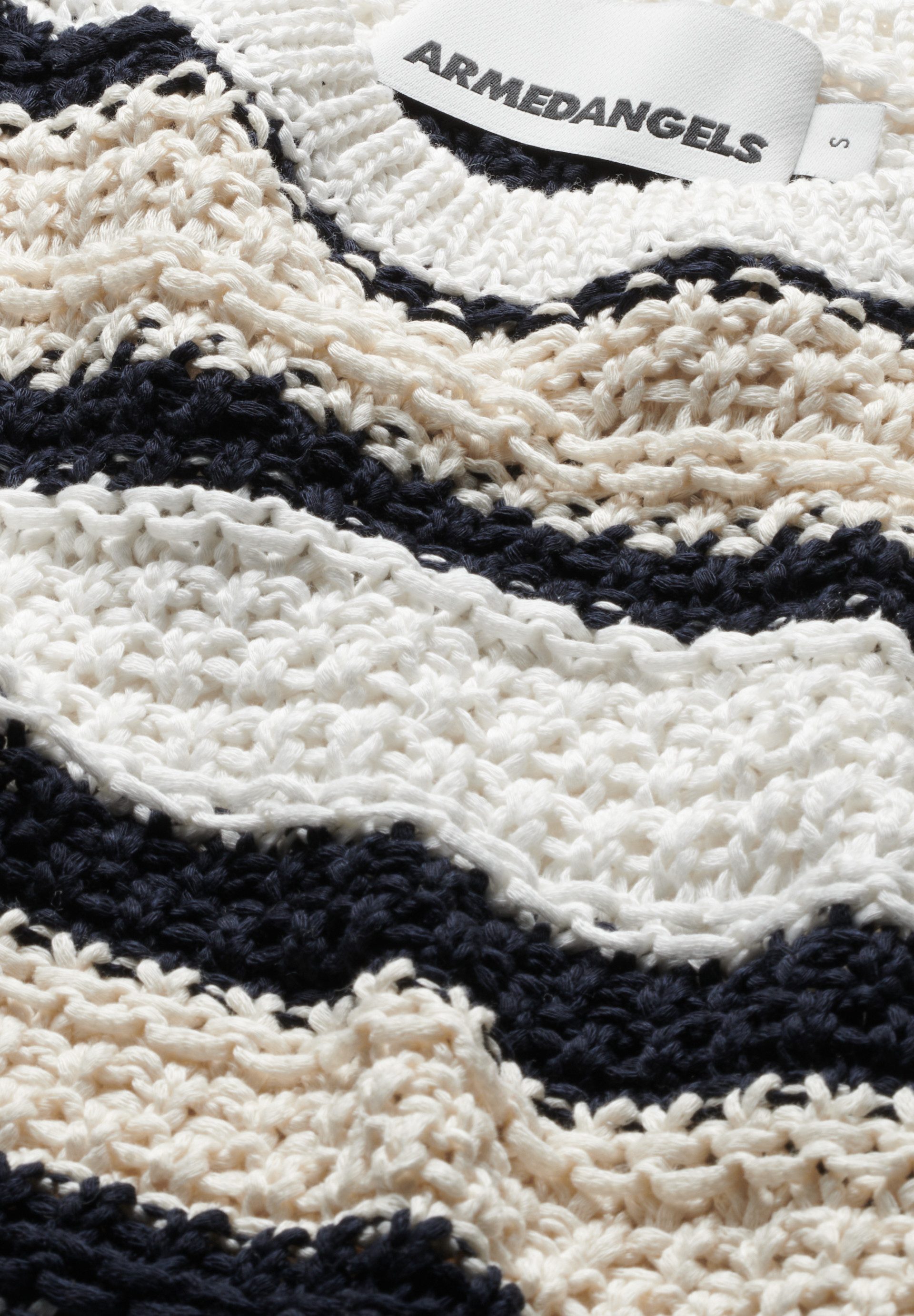 Armedangels Strickpullover CLAAIRE STRIPES Stricktop aus Bio-Baumwolle Regular Fit