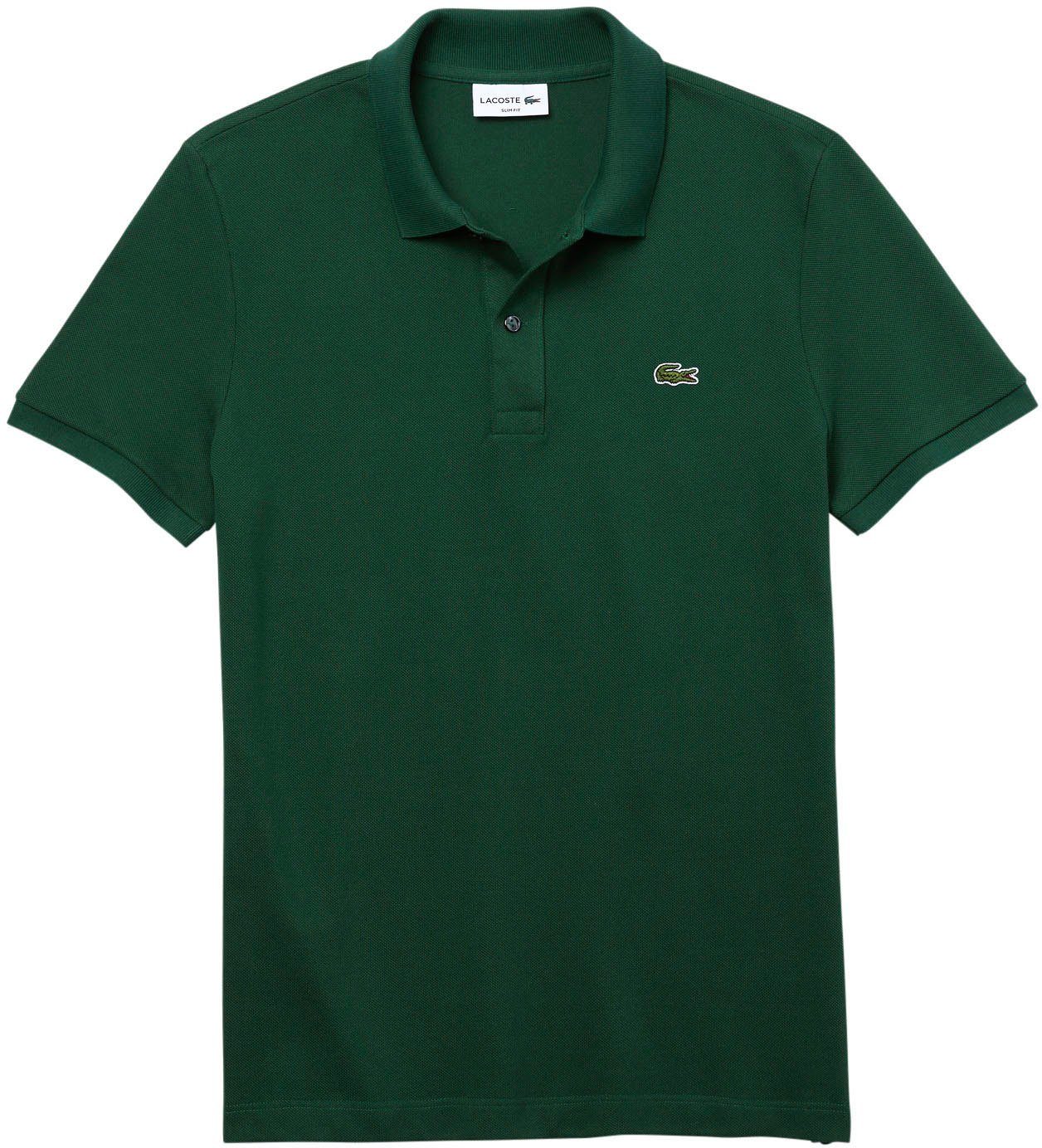 Lacoste Poloshirt (1-tlg) mit Logostickerei vert