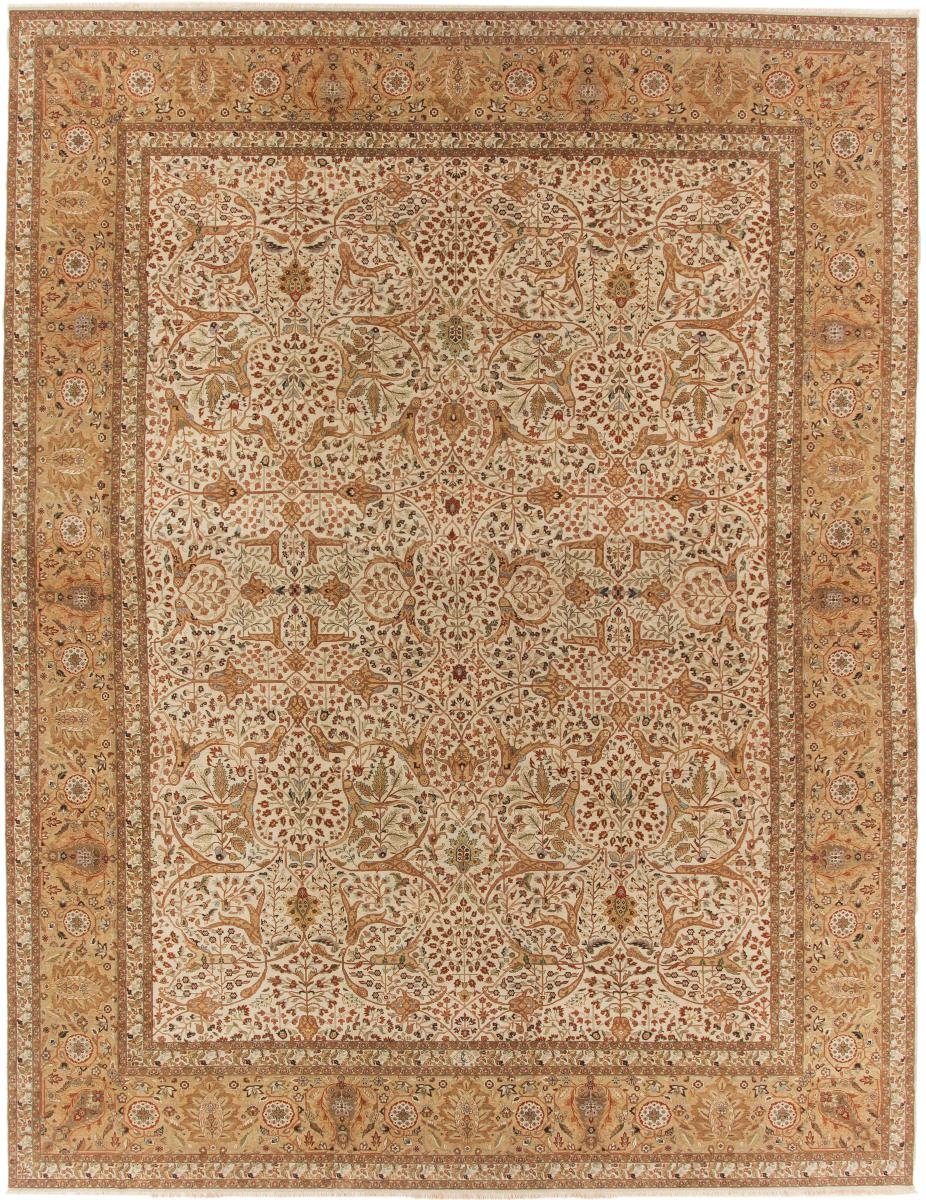 Orientteppich Täbriz Haj Jalili 393x506 Handgeknüpfter Orientteppich, Nain Trading, rechteckig, Höhe: 12 mm