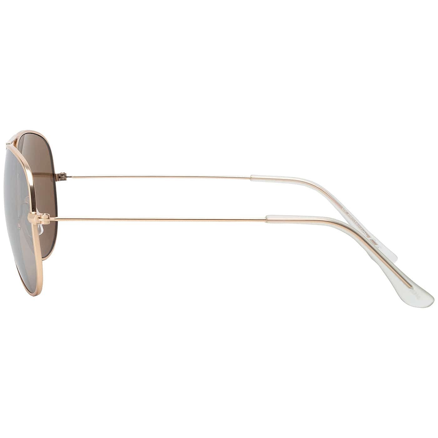 BEZLIT Eyewear Pilotenbrille Damen Herren Piloten Sonnenbrille mit Metallrahmen (1-St) mit schwarzen Linsen