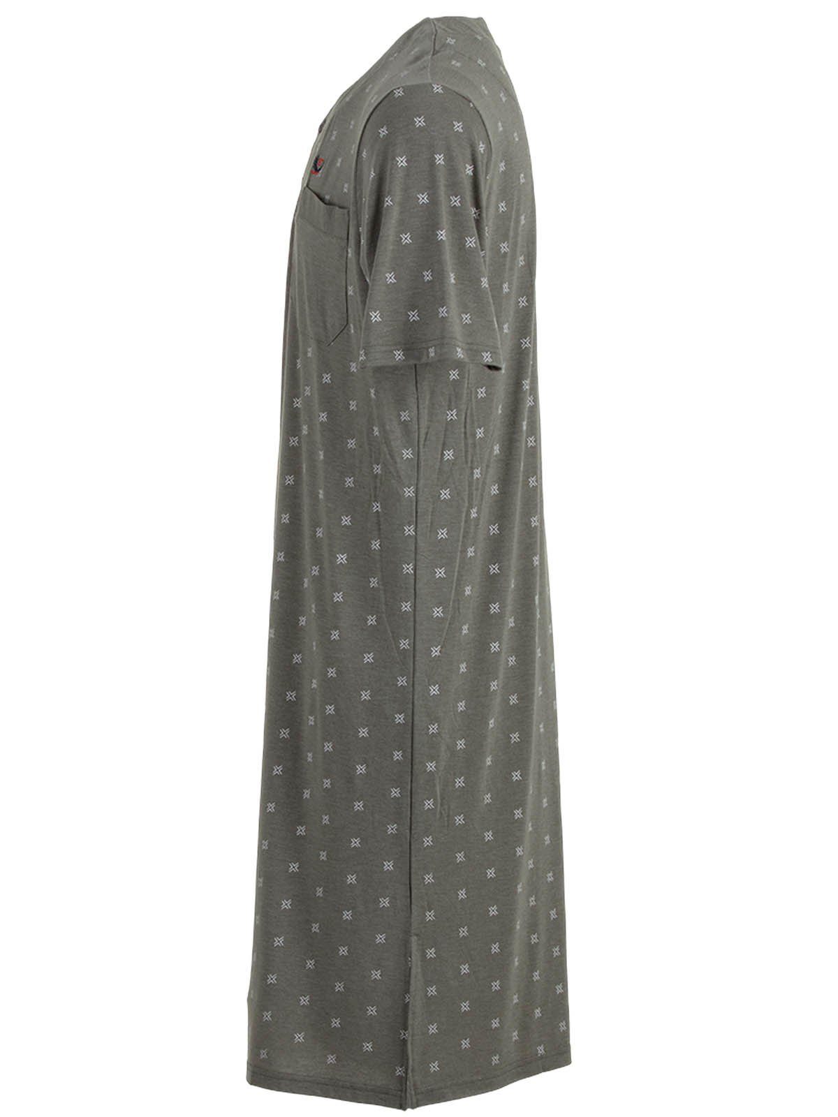 Henry Terre Nachthemd Nachthemd Kurzarm - Kreuz günstig online kaufen