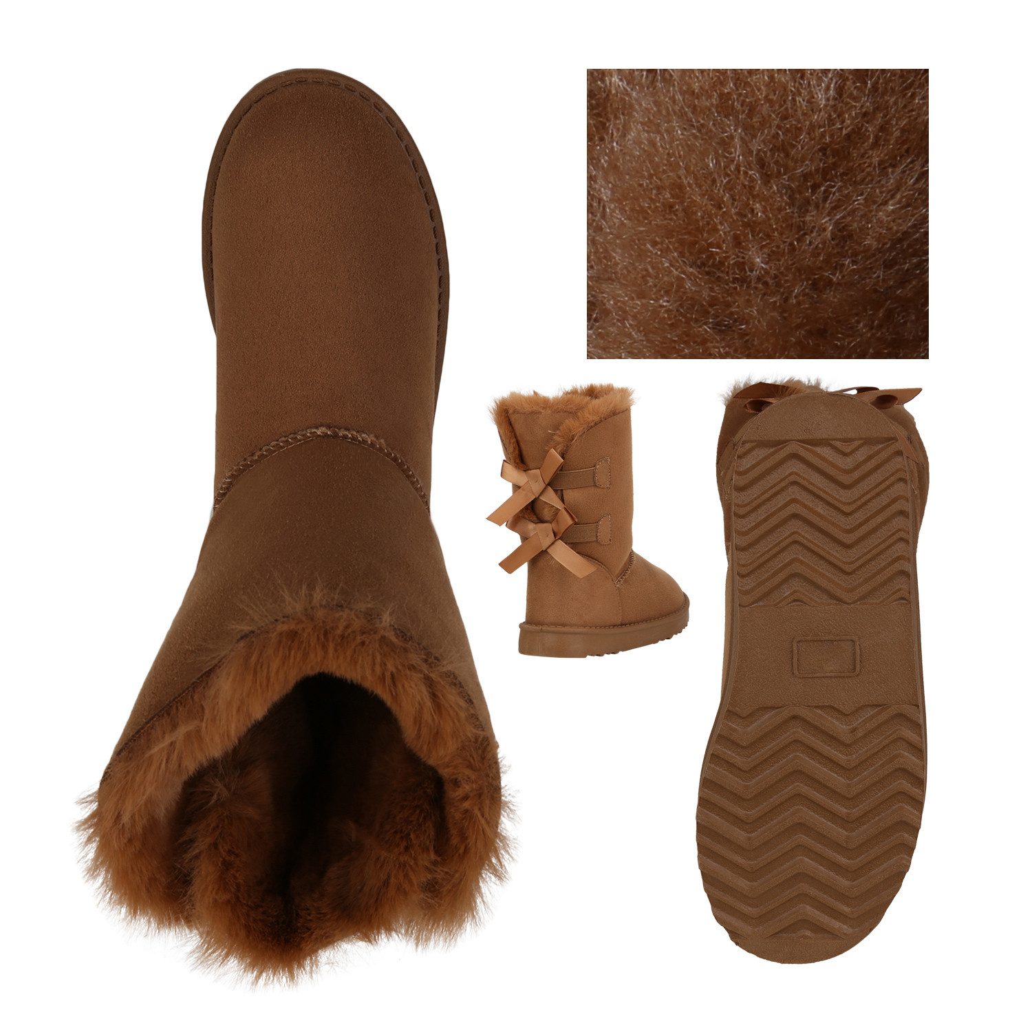 VAN HILL 832508 Schlupfboots Bequeme Schuhe