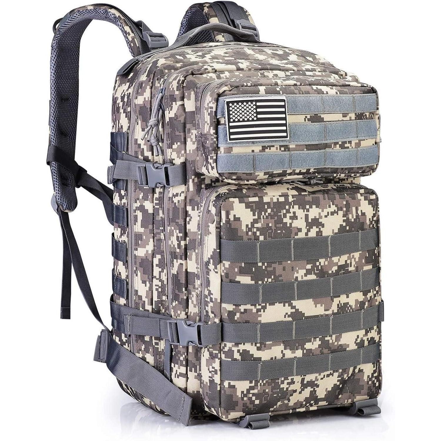 LuxusKollektion Trekkingrucksack Rucksack 40L Militärisch Taktisch Molle Assault Pack Outdoor Camping