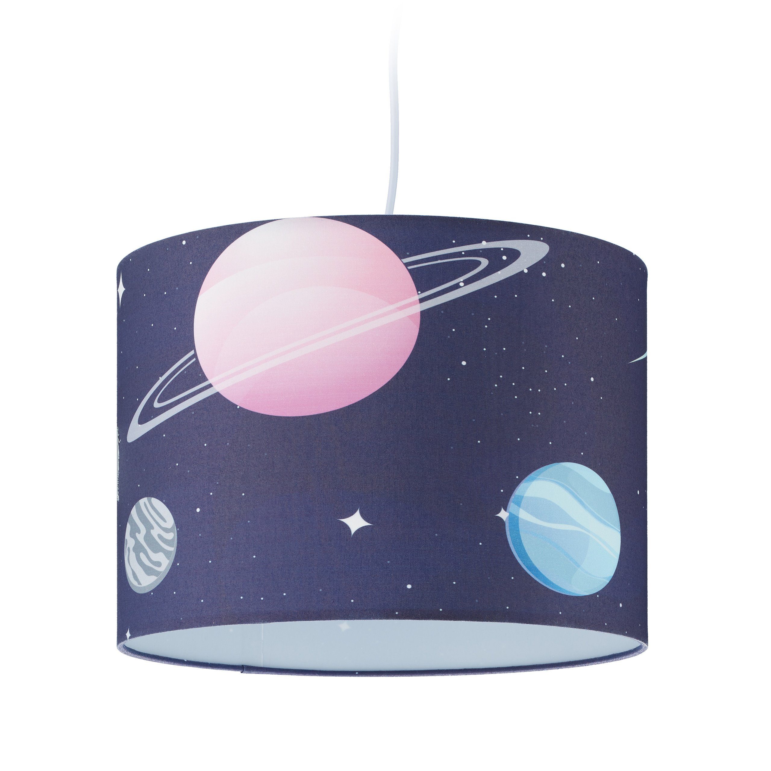 relaxdays Hängeleuchte Hängelampe für Kinderzimmer Planeten günstig online kaufen
