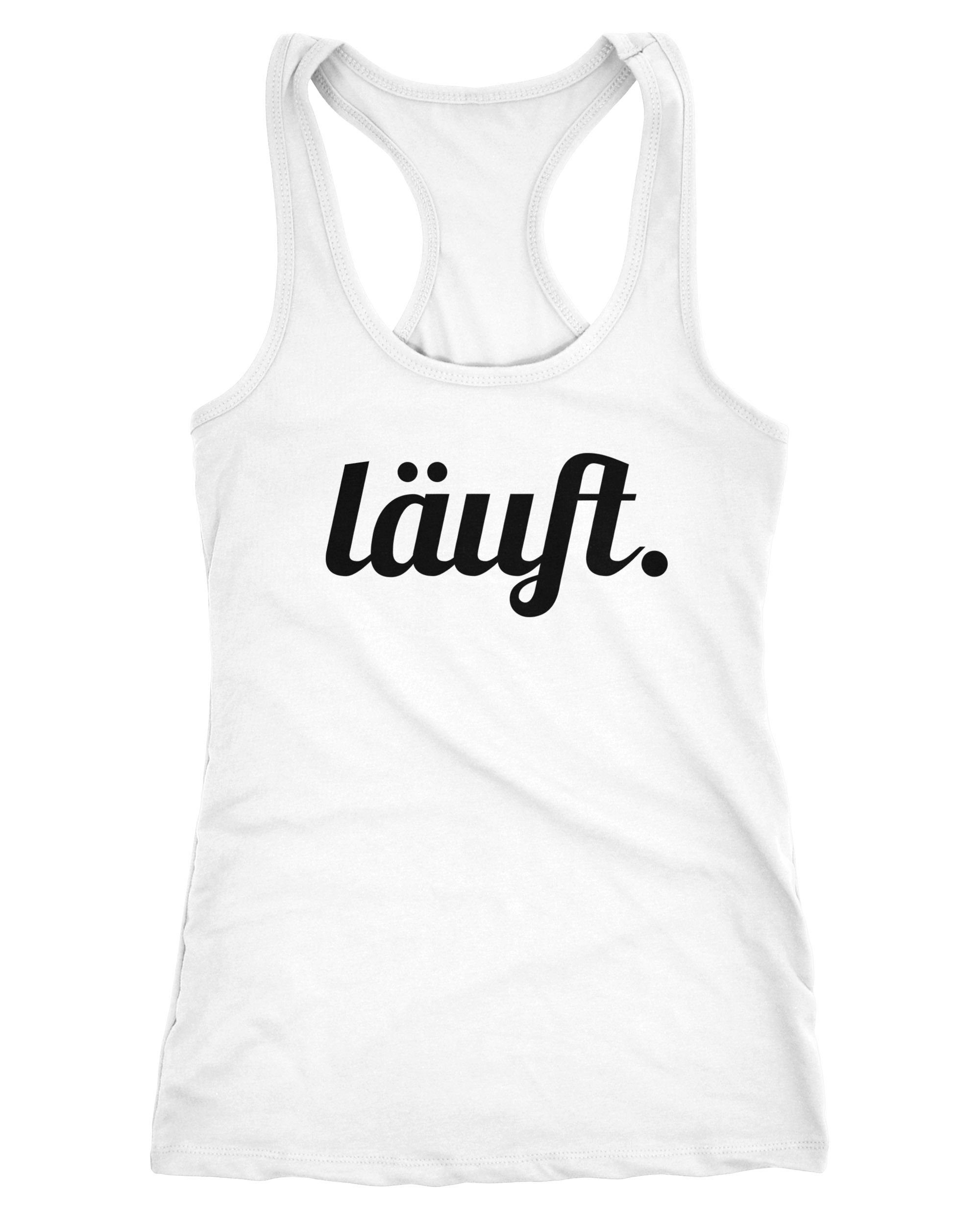 MoonWorks Tanktop Damen Tanktop läuft Racerback Tank Top Slim Fit günstig online kaufen