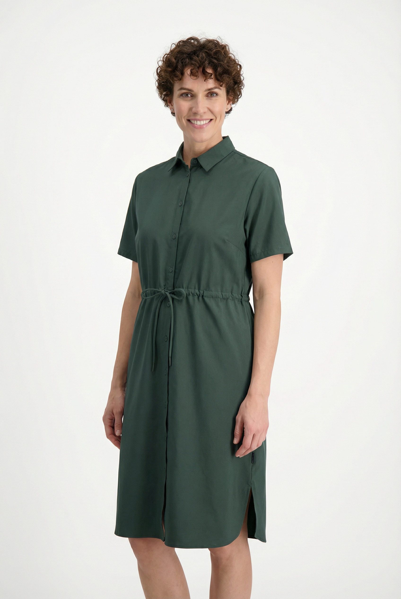 Jack Wolfskin Sommerkleid WAIMEA DRESS W hauchdünnes Material, mit Stretchkomfort, aus Polyester
