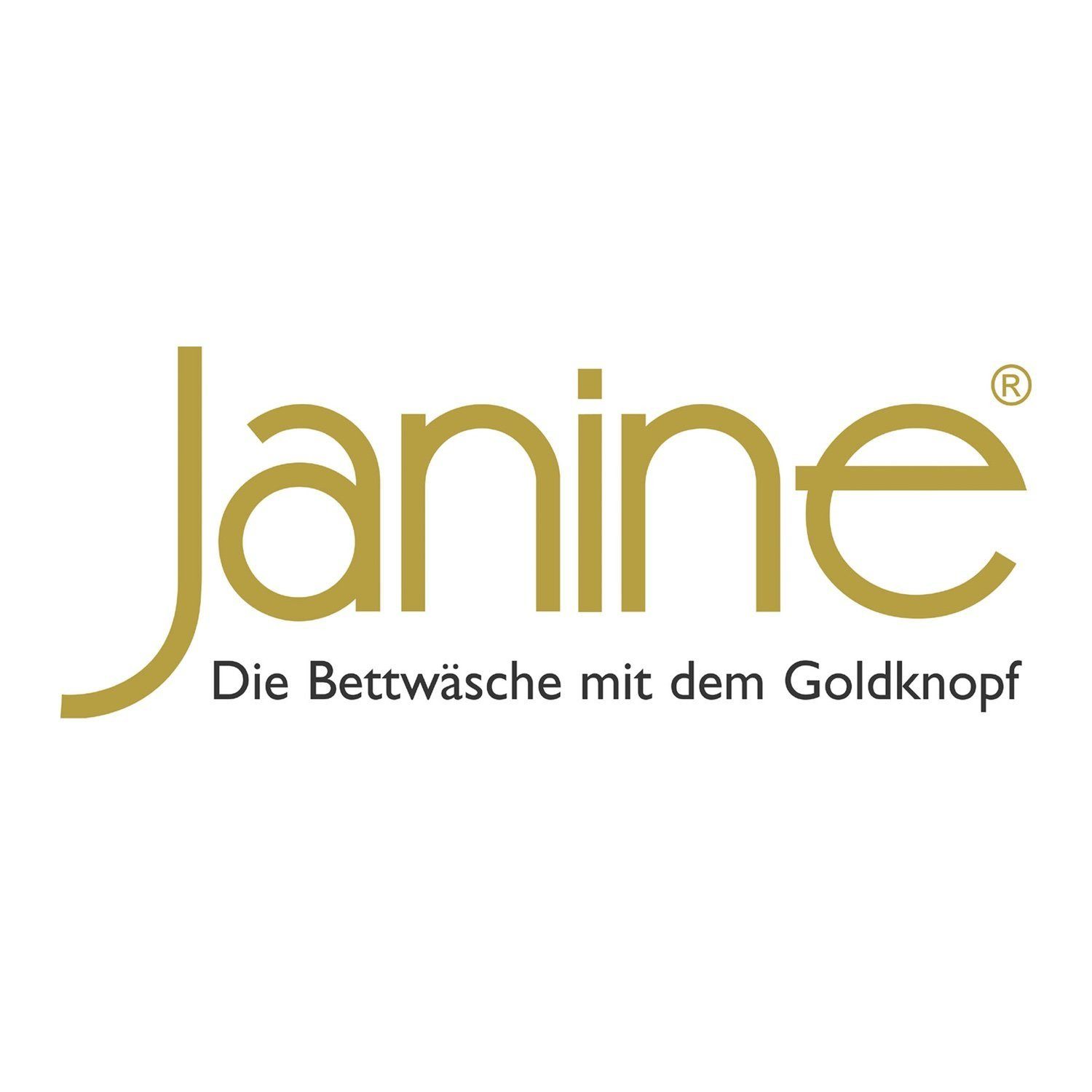 Janine Bettwäsche J.D. 8464 02 Aqua Graphit, Mako-Satin, 3 teilig, Gestreif günstig online kaufen