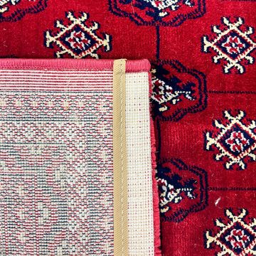 Teppich Teppich mit orientalischen Ornamenten, elegant, in rot, Teppich-Traum, rechteckig, Höhe: 10 mm