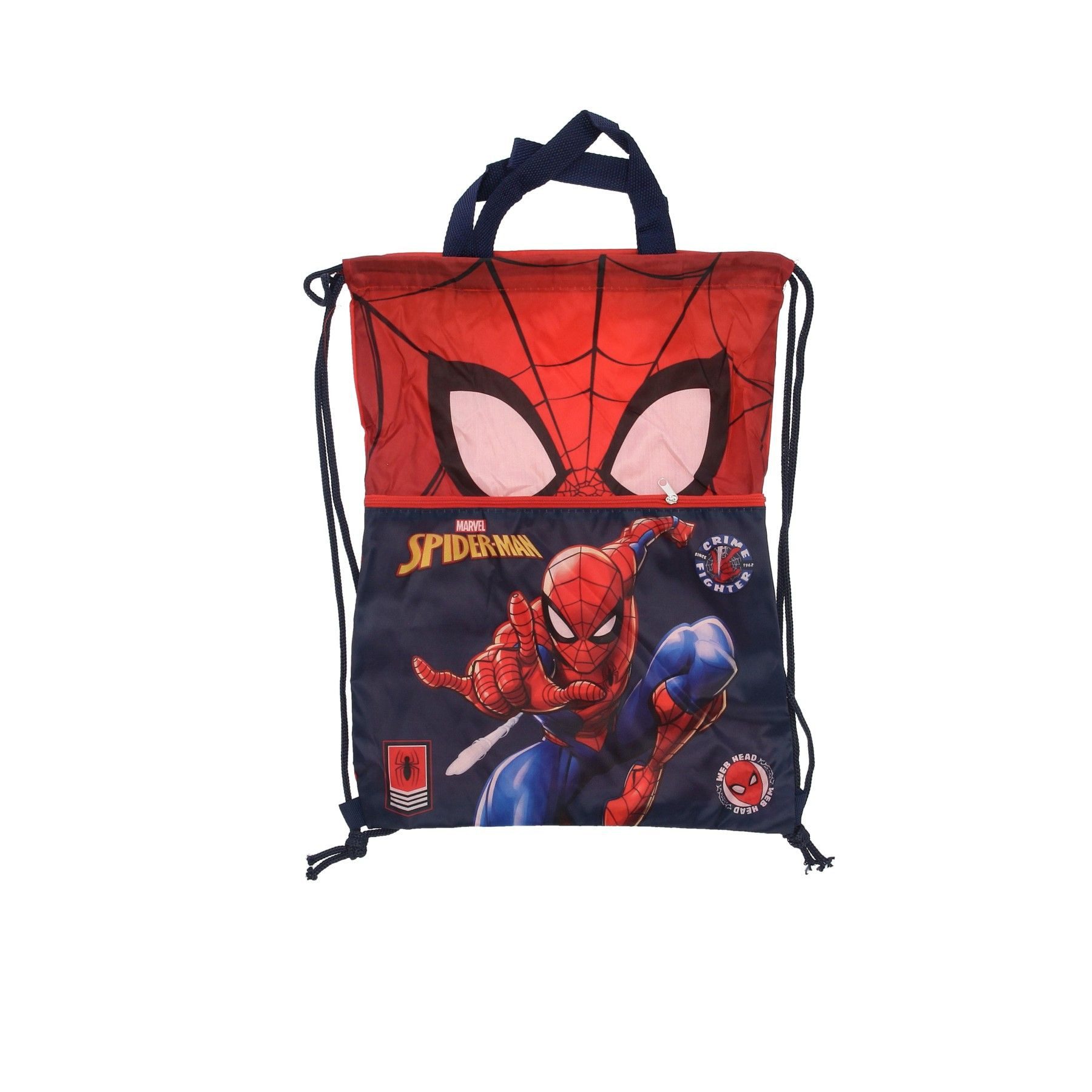 Textiel Trade B.V. Turnbeutel Spiderman Спортивные сумки – für Kinder, ideal für Schule & Freizeit