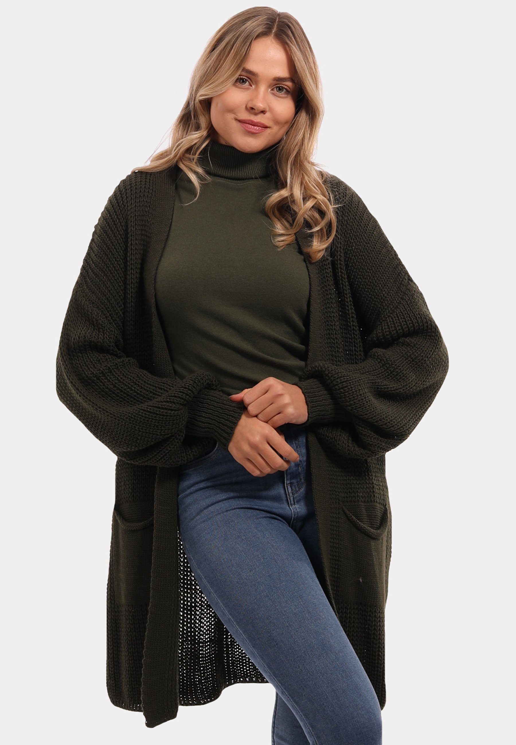 YC Fashion & Style Strickjacke "Herbstlicher günstig online kaufen