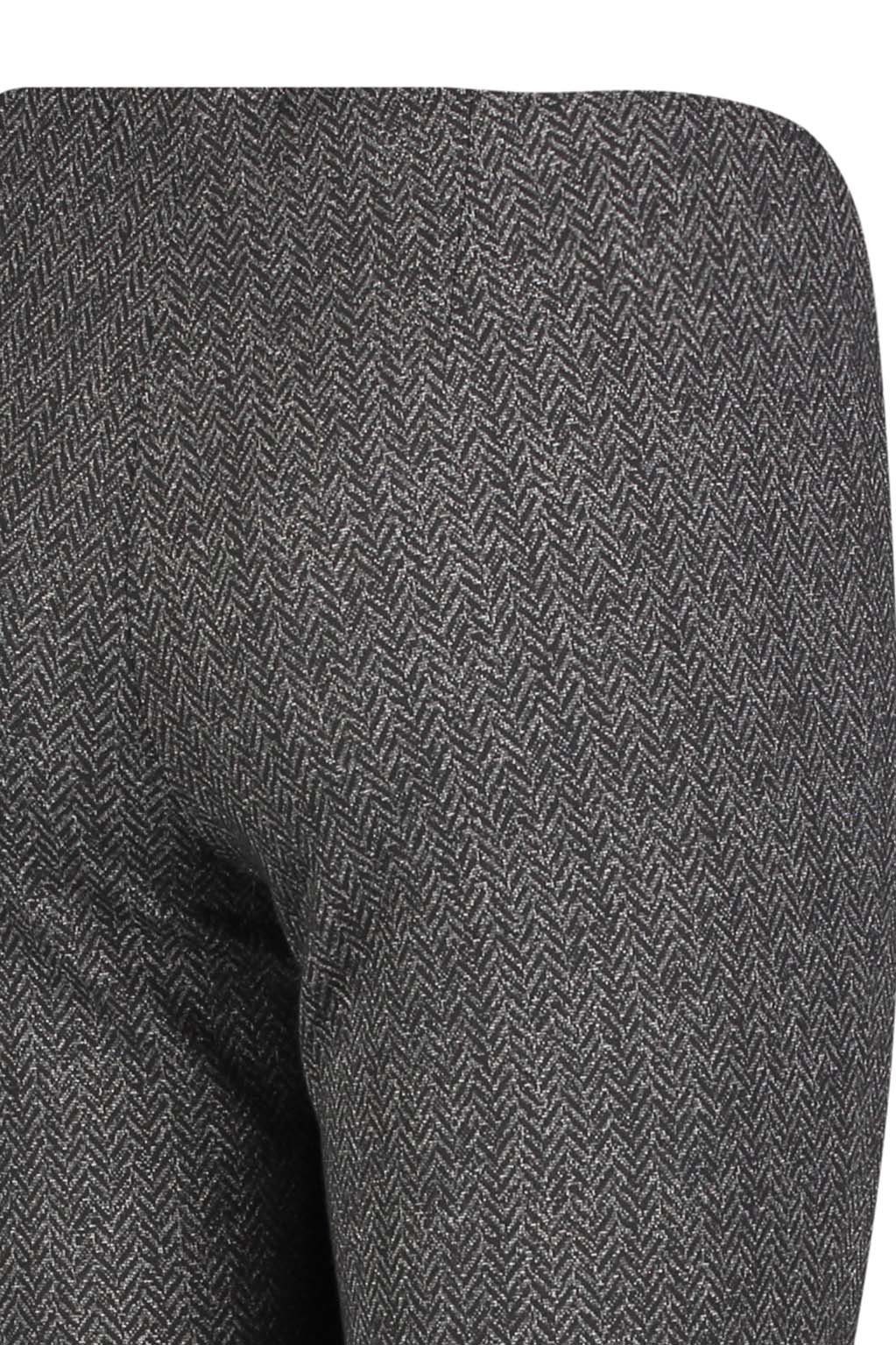 MAC 5276-00-0126 dark grey herringbone 078F Stretch-Jeans MAC ANNA