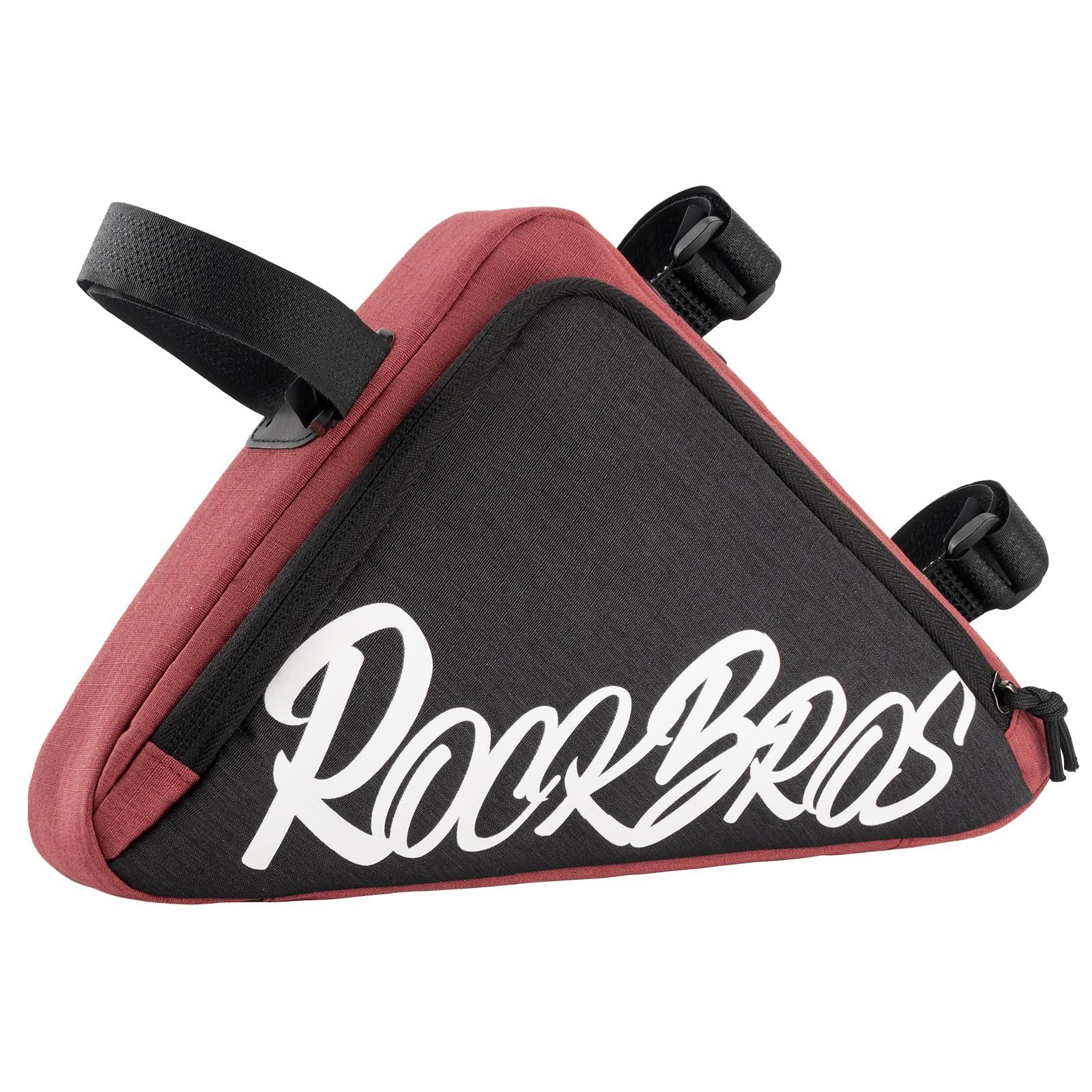 ROCKBROS Rahmentasche Rahmentasche Triangle Bag 0,8L Blau, schmales Design, wasserabweisend, einfache Montage