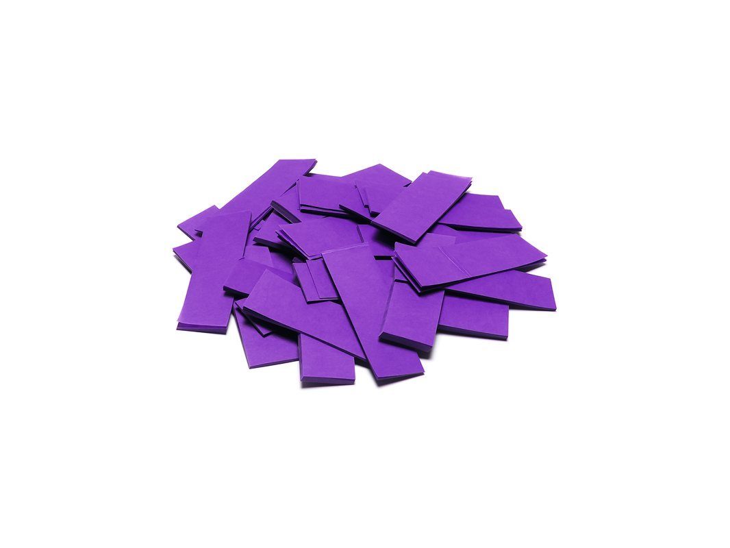 TCM Fx Konfetti Slowfall Konfetti rechteckig 55x18mm, 1kg, verschiedene Farben erhältlich lila