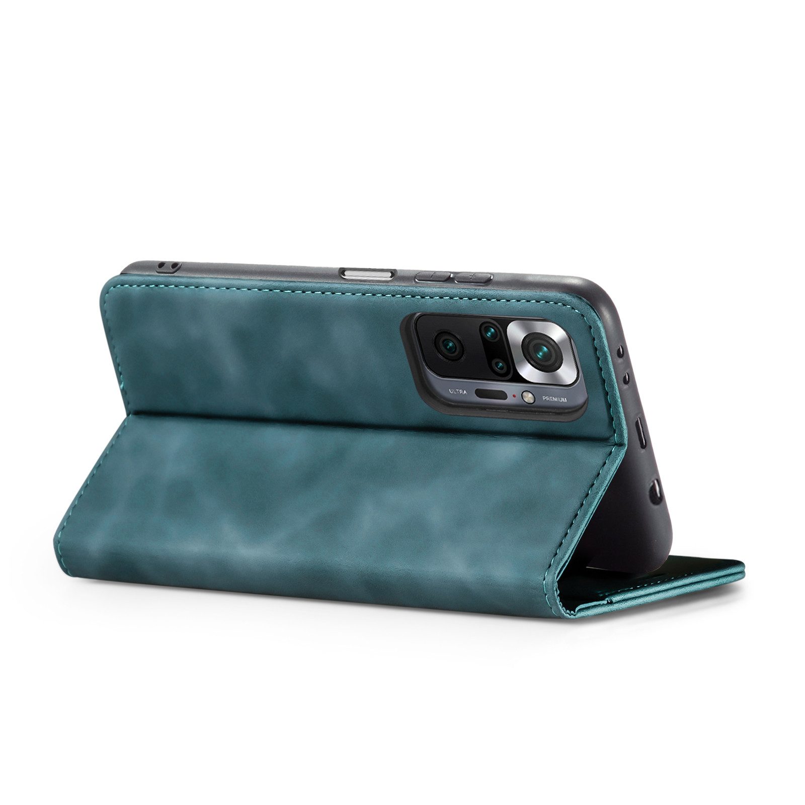 Tec-Expert Handyhülle Tasche Hülle für Xiaomi Redmi Note 10 Pro 6.67 Zoll, 6.67, Cover Klapphülle Case mit Kartenfach Fliphülle aufstellbar – Bild 3 von 5