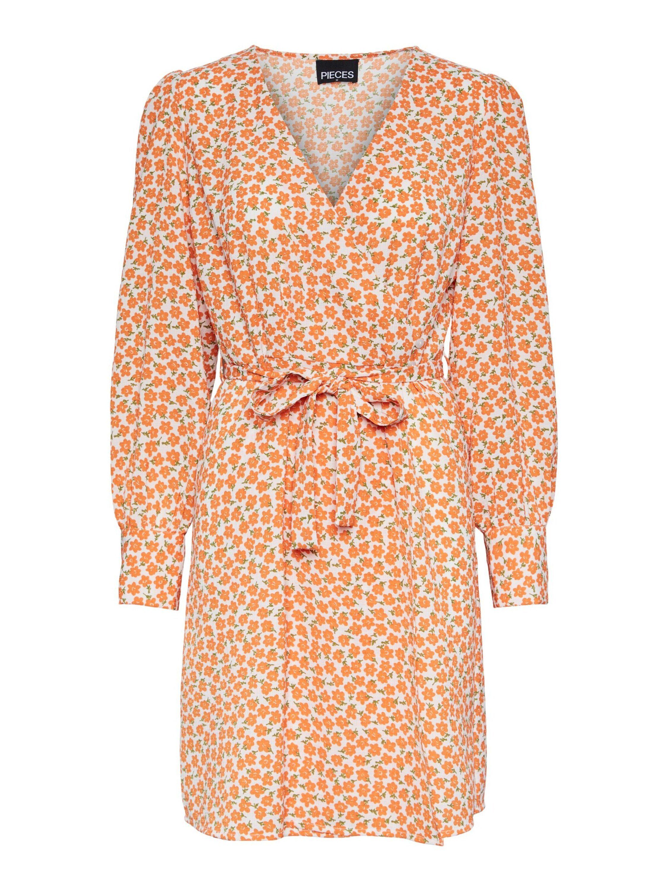 pieces Sommerkleid JOE (1-tlg) Drapiert/gerafft