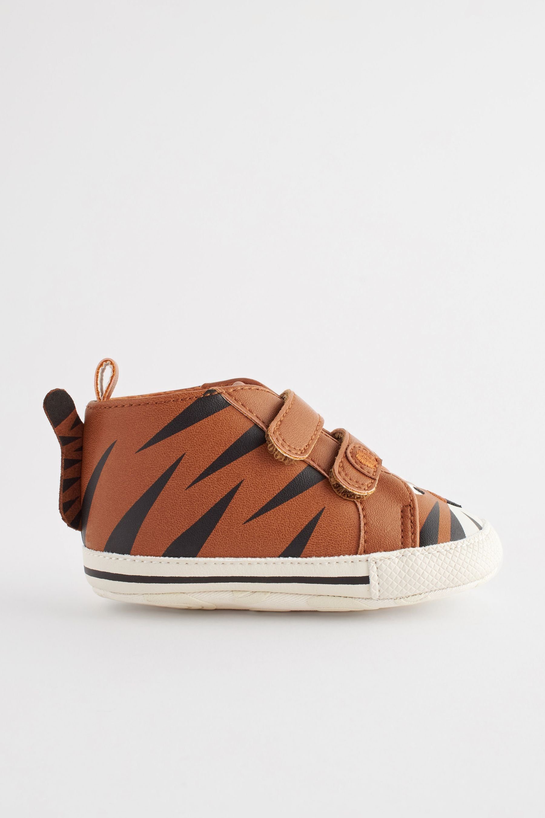 Next Easy Fastening Baby-Stiefelchen Babystiefel (1-tlg) Tan Brown Tiger