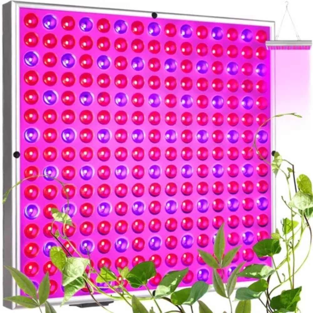 Gardlov LED Panel Pflanzenlampe LED-Lampe/Panel, Pflanzenwachstum, LED fest integriert, rot + blau, optimale Bedingungen für die Photosynthese vieler Pflanzenarten