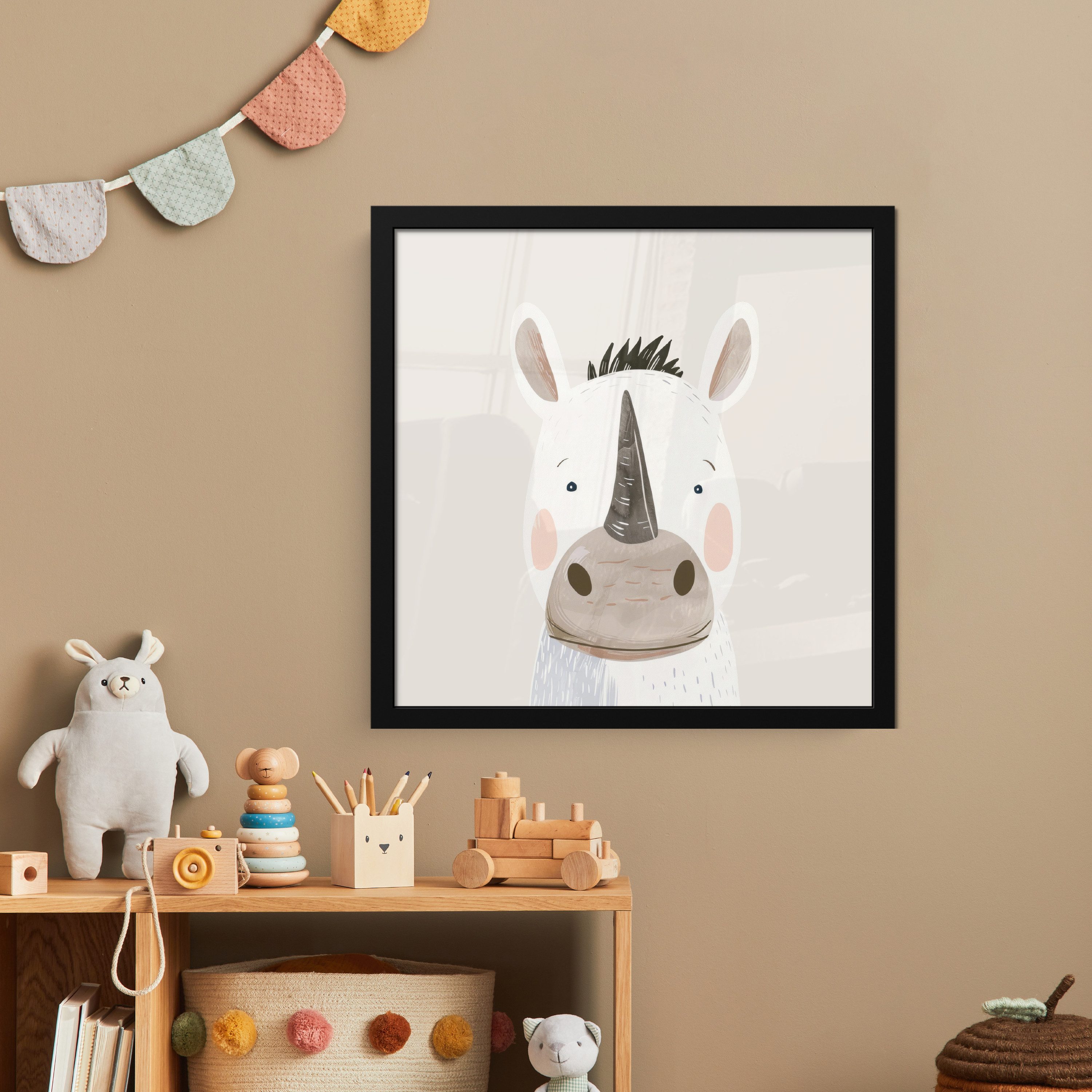 MuchoWow Poster Nashorn - Wildtiere - günstig online kaufen