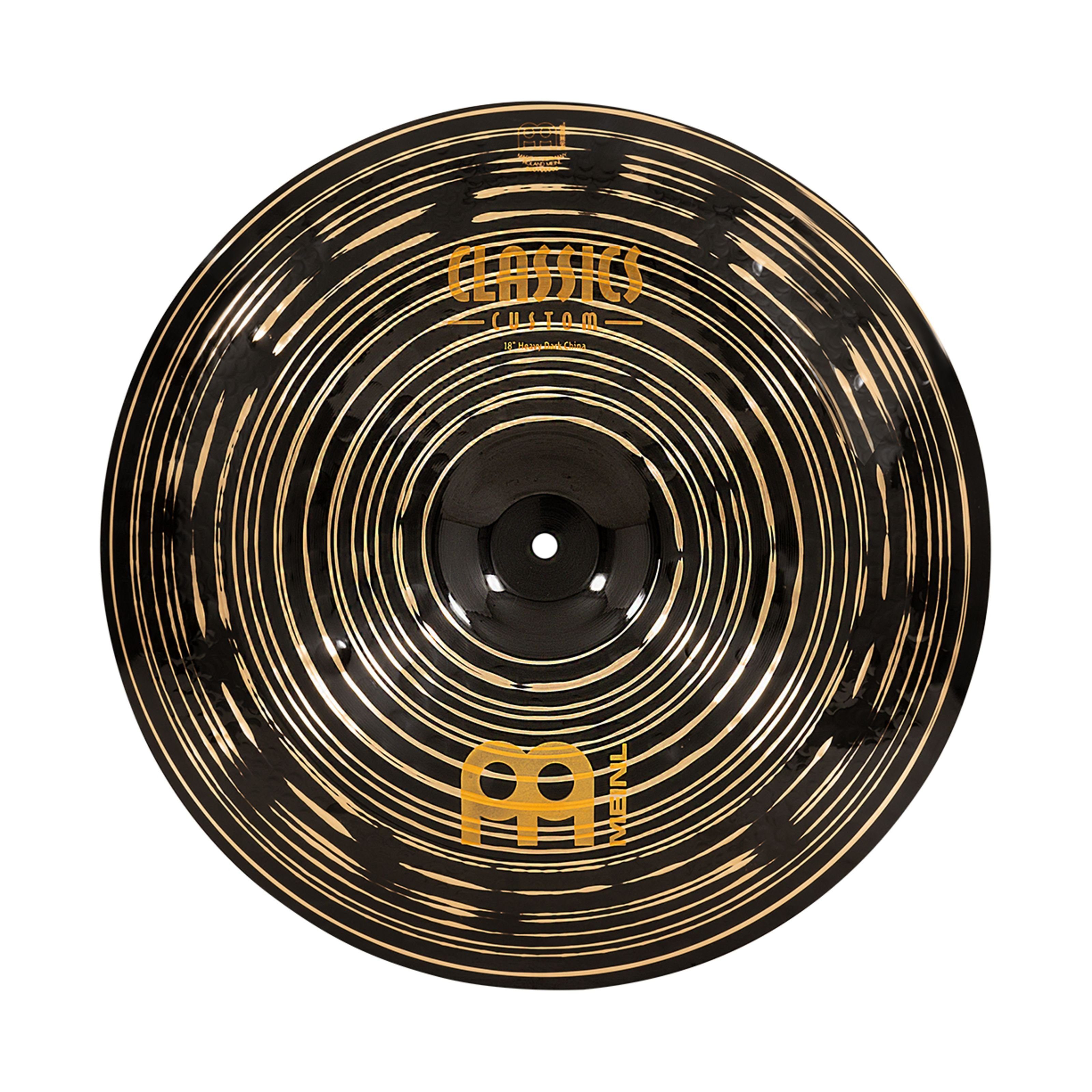 Meinl Percussion Becken, Cymbals, China Becken, Classics Custom Dark Heavy China 18" - China Becken